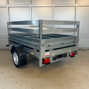 Brenderup 2205sub kampagnepakke med alu ræling og næsehjul bag